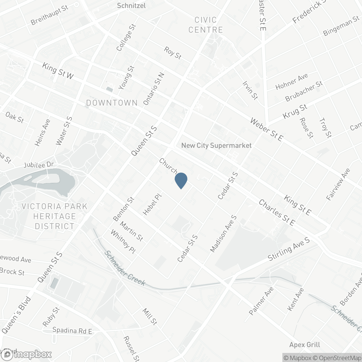 81 CHURCH Street Unit# 1801, Kitchener, Ontario N2G 4M1